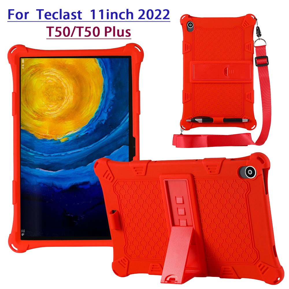 Casing Silikon Tablet Teclast T50 11 &quot;2022 T50 Phablet 11&quot; Dengan Strap