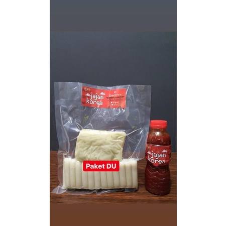 Paket Du (topokki, odeng & saus)