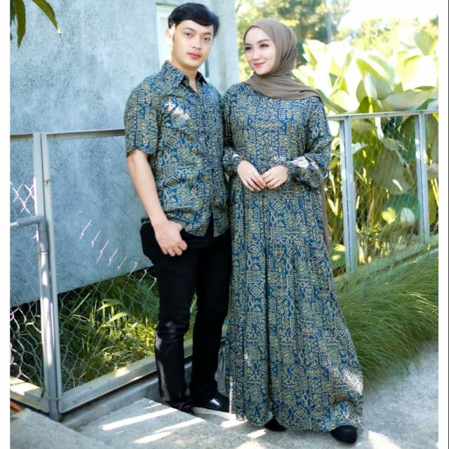 COUPLE GAMIS BUSUI DRESS GAMIS TIARA ETHNIC PREMIUM RARABI STORE