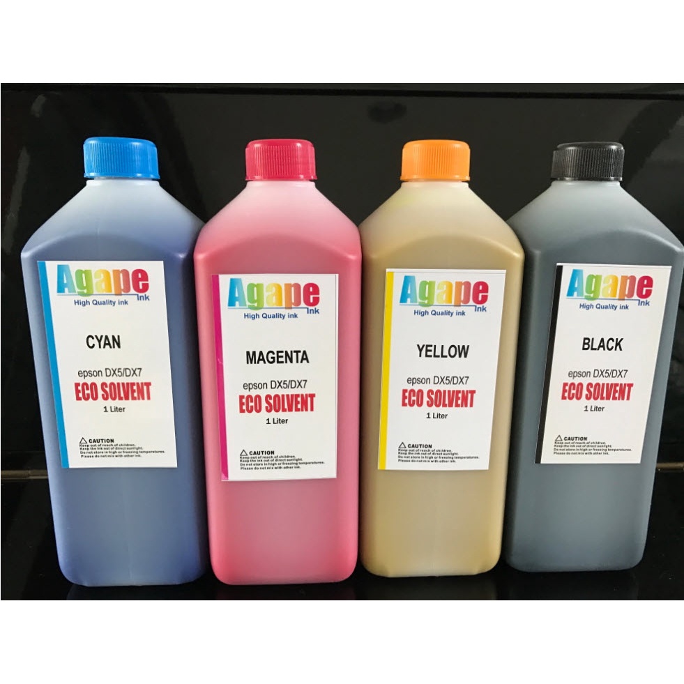 Tinta eco solven untuk printhead printer dx5-dx7