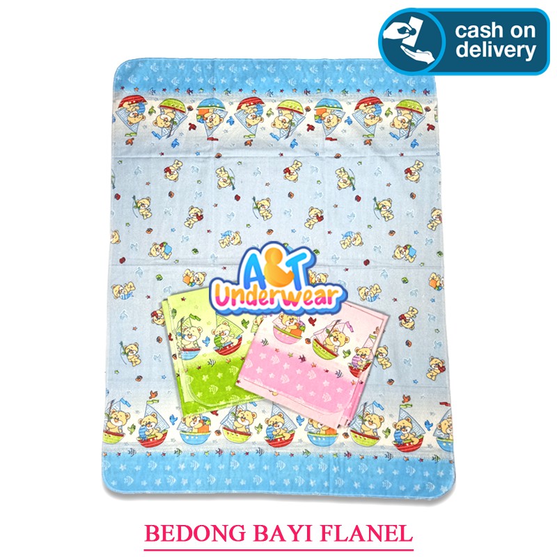 AT228-Pernel Bayi Flanel Jumbo Bedong bayi Planel