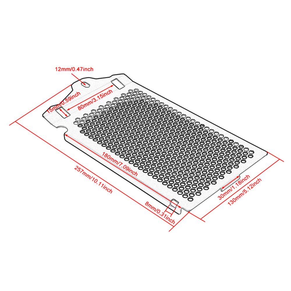 Preva Motor Radiator Grille Aksesoris Motor Pelindung Proteksi Motor Modifikasi Protector Guard Cover