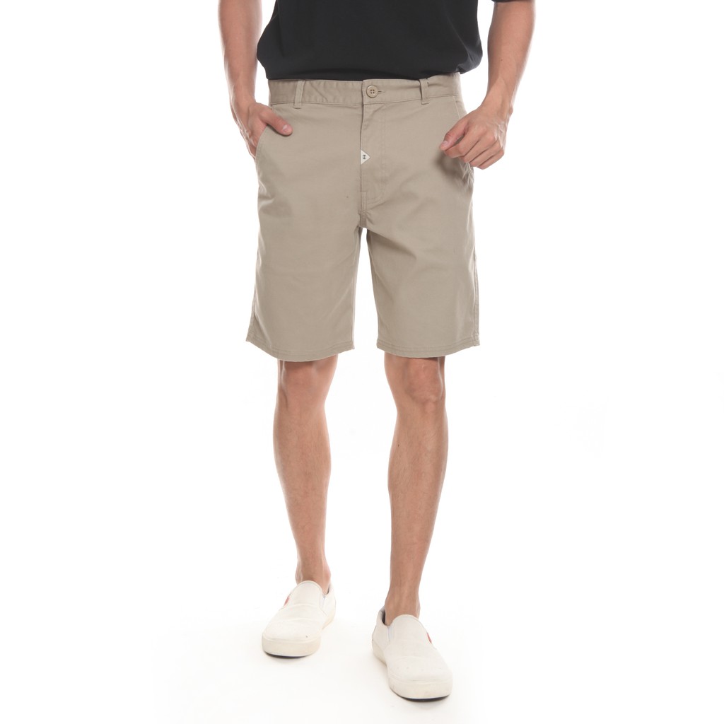 Spyderbilt Celana Pendek Pria Beige Greeco Chino (MWST046-BGE) Planetsurf