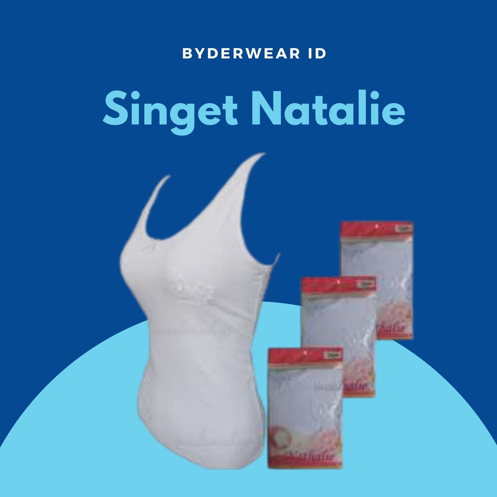 Singlet Wanita Nathalie/ Kaos Dalam Wanita Nathalie