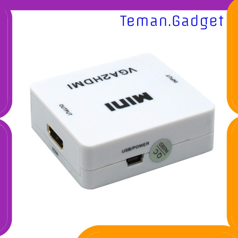 TG-AI105 TAFFWARE SAINTHOLLY KONVERTER VGA KE HDMI- ST-218