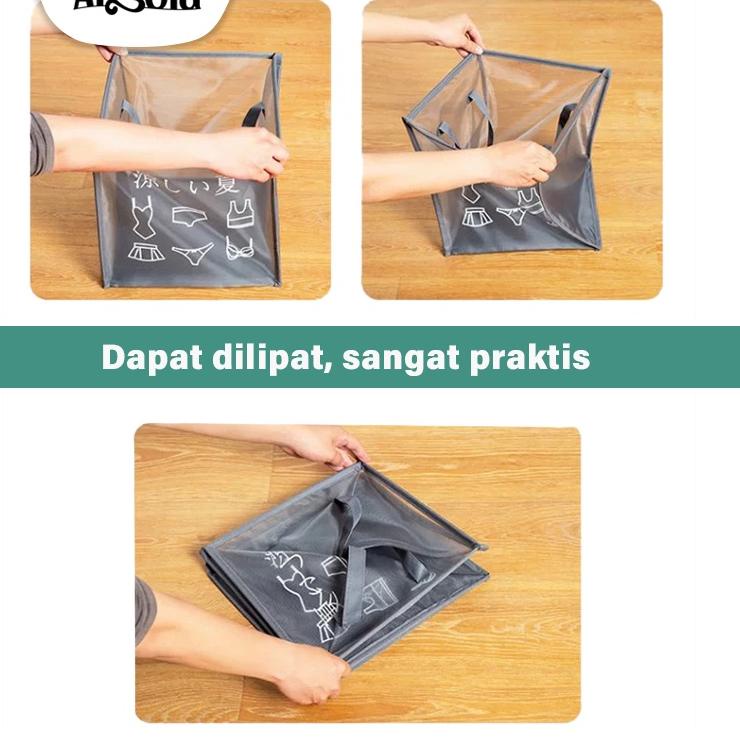 Terlaku. Angola Tas Keranjang Penyimpanan C99 Tempat Baju Keranjang Laundry Storage Box Lipat ☈ ☈