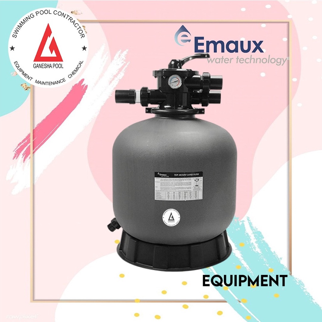 Filter Kolam Renang 1/2 HP Eamux P350 Sand Filter Kolam Renang Untuk Pompa 1/2Hp