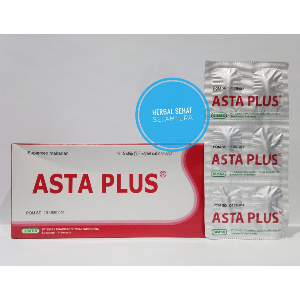 ASTA PLUS Asta Plus Asta plus Tablet - penunjang dan peningkat daya tahan tubuh