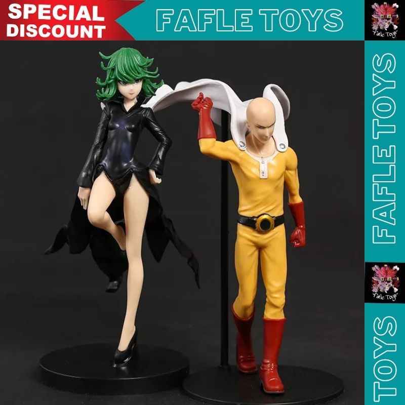 Action Figure One Punch Man Dxf Saitama Sensei Tatsumaki /  Action Figure PVC Model One Punch Man dx
