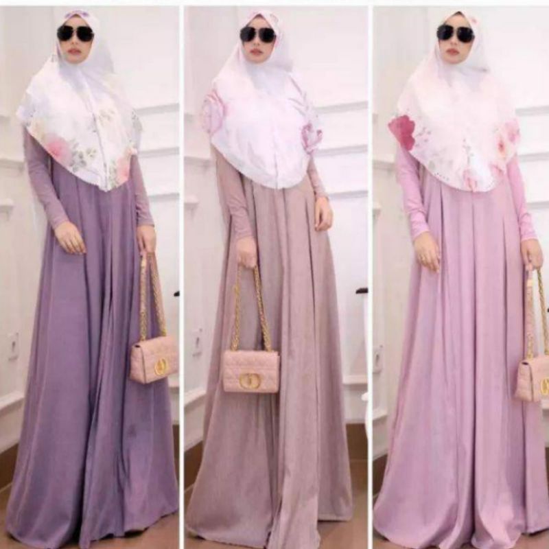 lumia khimar set by @joza clothing