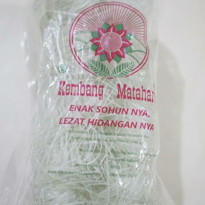 

sohun kembang matahari/sohun goreng/sohun baso