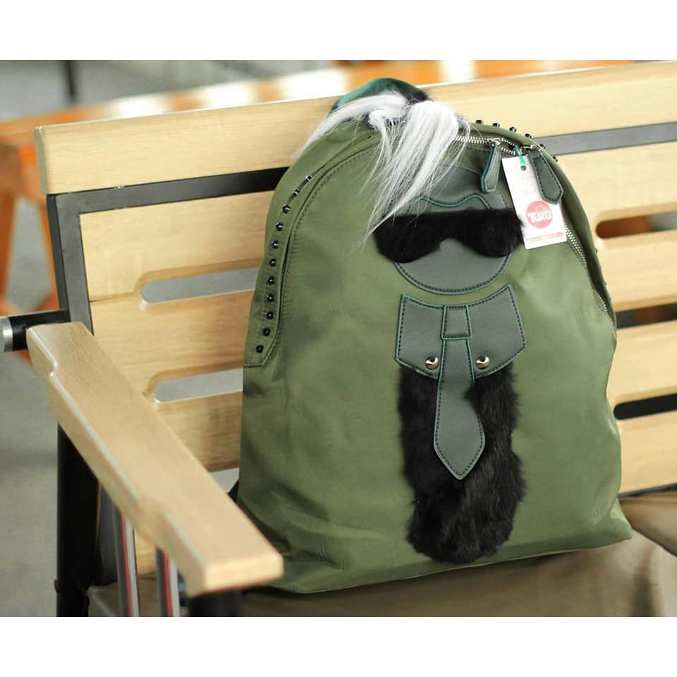 Tas Ranserl Anak Ransel Monster Fendi Unisex Backpack Tas Ransel Wanita