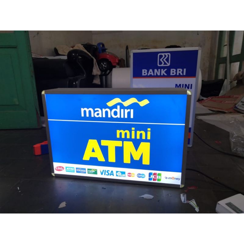 Neon BOX 40X60CM Lampu LED samsung jenis Akrilik diluar