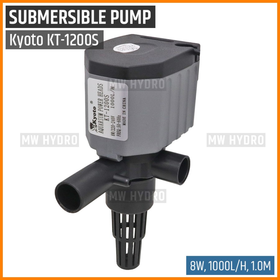 KYOTO KT-1200S, Submersible Water Pump, 3 in 1 - Pompa Air Celup