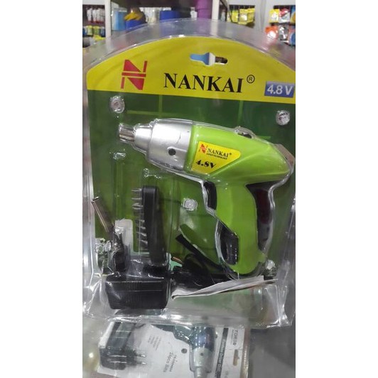 Nankai cordless screwdriver / obeng cordless