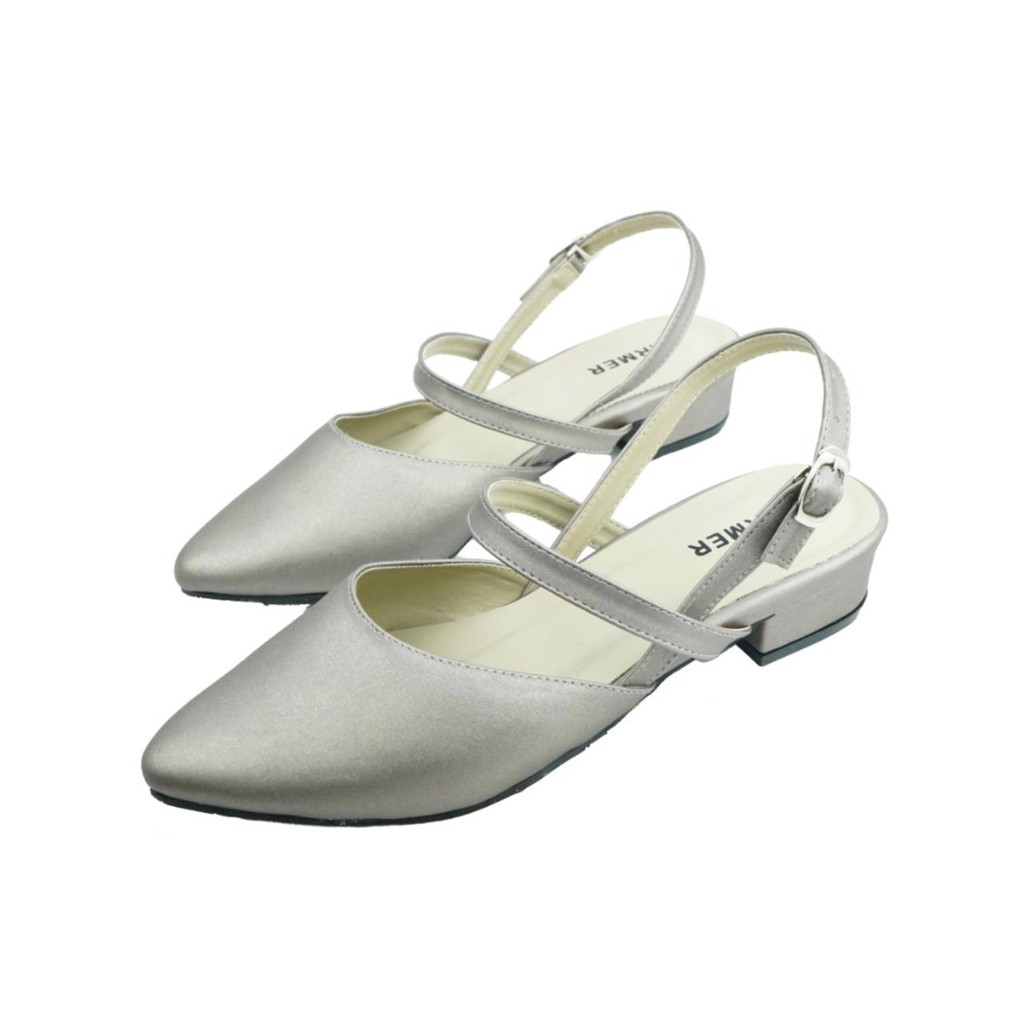 HERLINA FASHION & BAG  LARISSA HEELS GREY IS