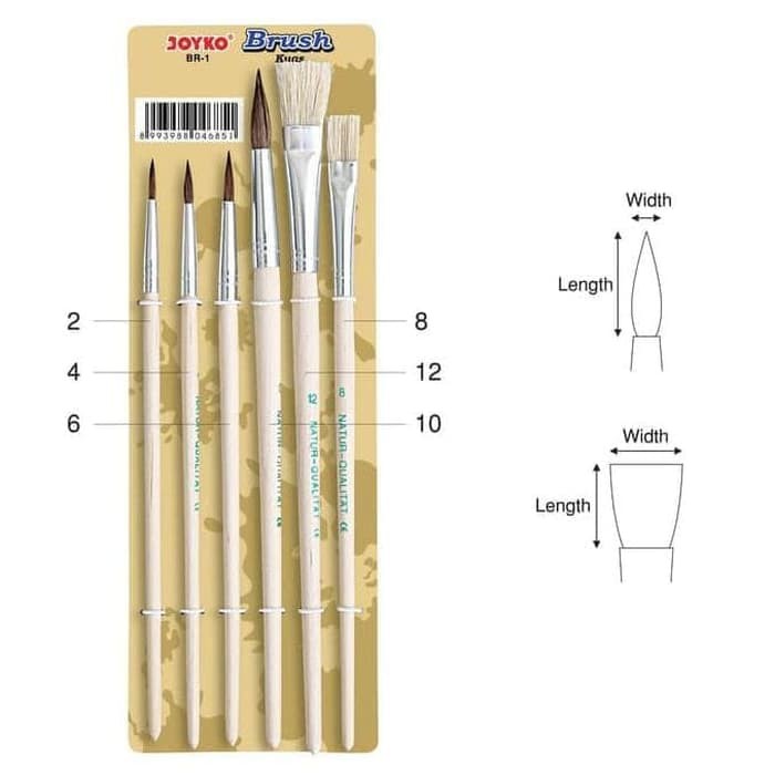 

Brush / Kuas Cat Air / Cat Minyak / Lukis / Joyko BR-1