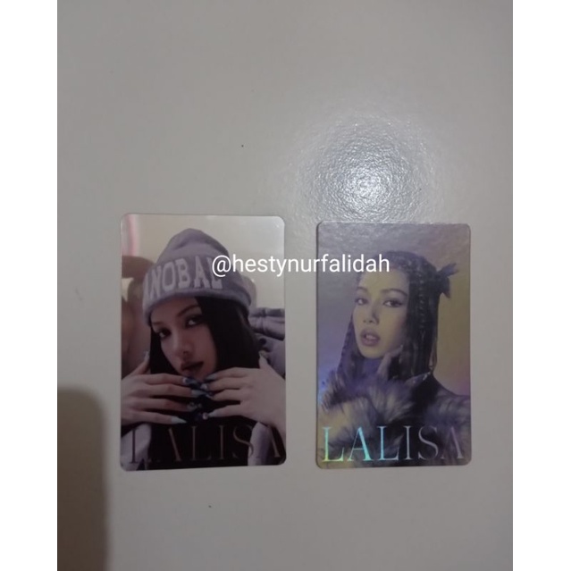 PHOTOCARD LISA BLACKPINK OFFICIAL POB YGSELECT LALISA