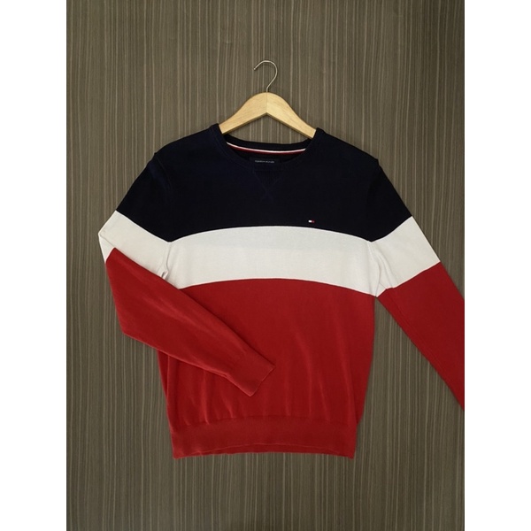 Crewneck rajut tommy hilfiger