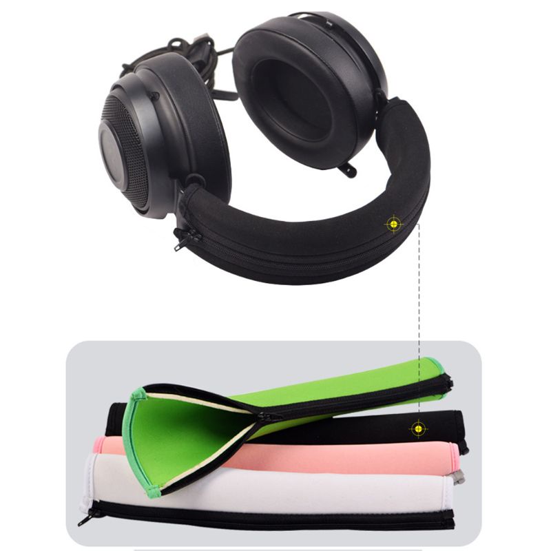 Btsg Bantalan Headband Headphone Dengan Resleting Untuk Razer Kraken Pro 7.1 V2