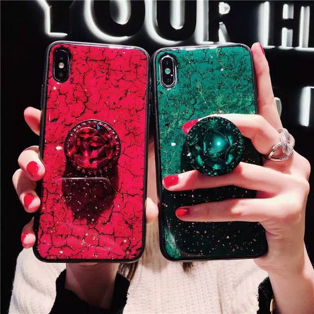 Case diamond OPPO C15 C12 C11 A53 A92 A52 A31 A9 A5 2020 A1K F11 F11Pro A3S F9 A7 A5s A12