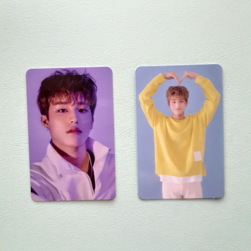 [BOOKED] OFFICIAL jeongwoo photocard pc ch 1 black ver first press ar