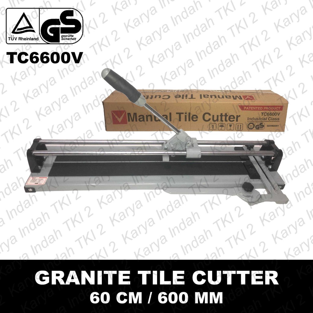 Alat Potong Lantai Granit Keramik GS 600mm Manual Granite Tile Cutter 60 cm