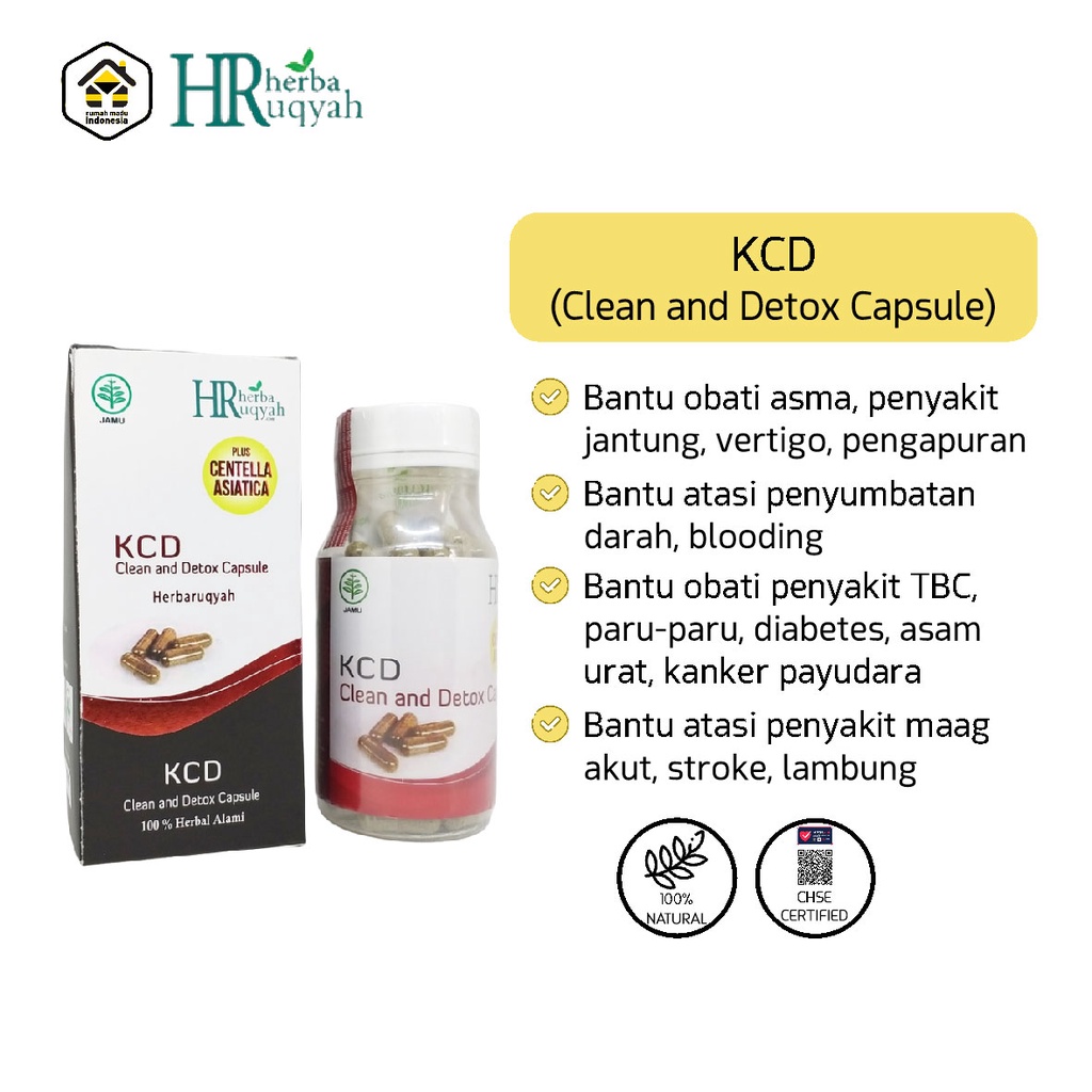 Obat Herbal Asam Lambung Clean And Detox Capsule Obat Gerd Maag Obat Kapsul Isi 100 Pcs Murah Original | Obat Lambung Herbal | Obat Maag Kronis Ampuh | Obat Magh Kronis
