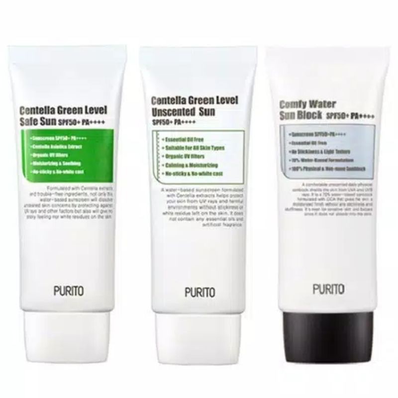 [ Purito ] Centella Green Level Sun SPF 50+ PA ++++
