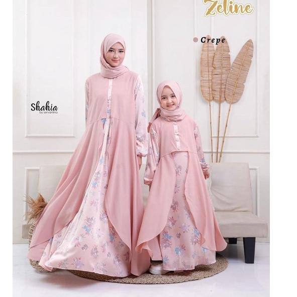 Terbaru.. Shahia Gamis Anak Perempuan ZELINE DRESS