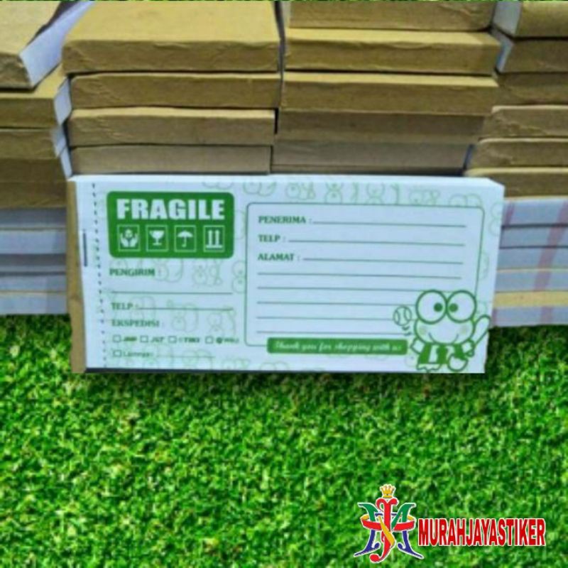 

Label pengiriman olshop - Kertas label pengiriman olshop karakter kanopi - label pengiriman