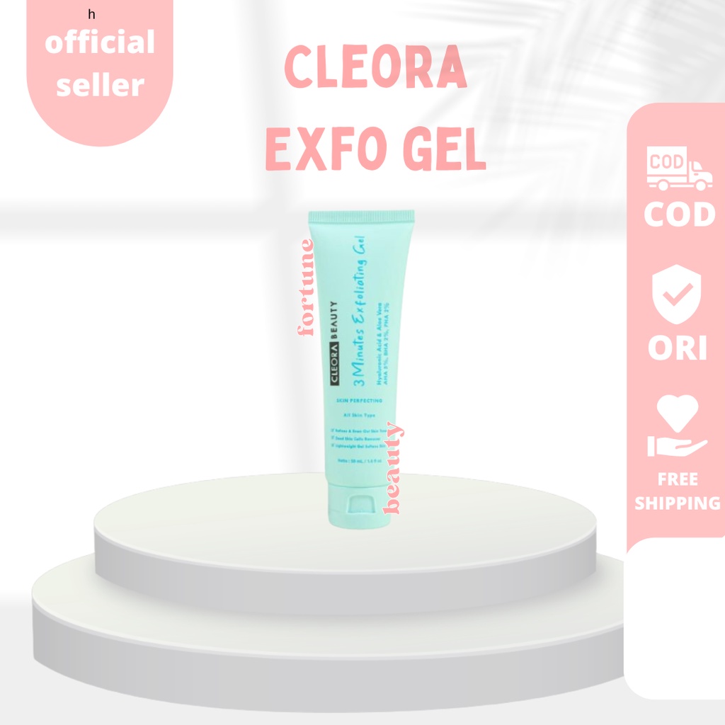 Jual CLEORA EXFOLIATING GEL BPOM 3 MINUTES EXFOLIATING GEL PEELING GEL