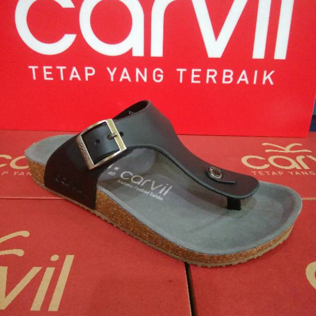 Sandal Carvil Benzo 01size 39-43, sandal kasual Carvil, sandal harian Carvil