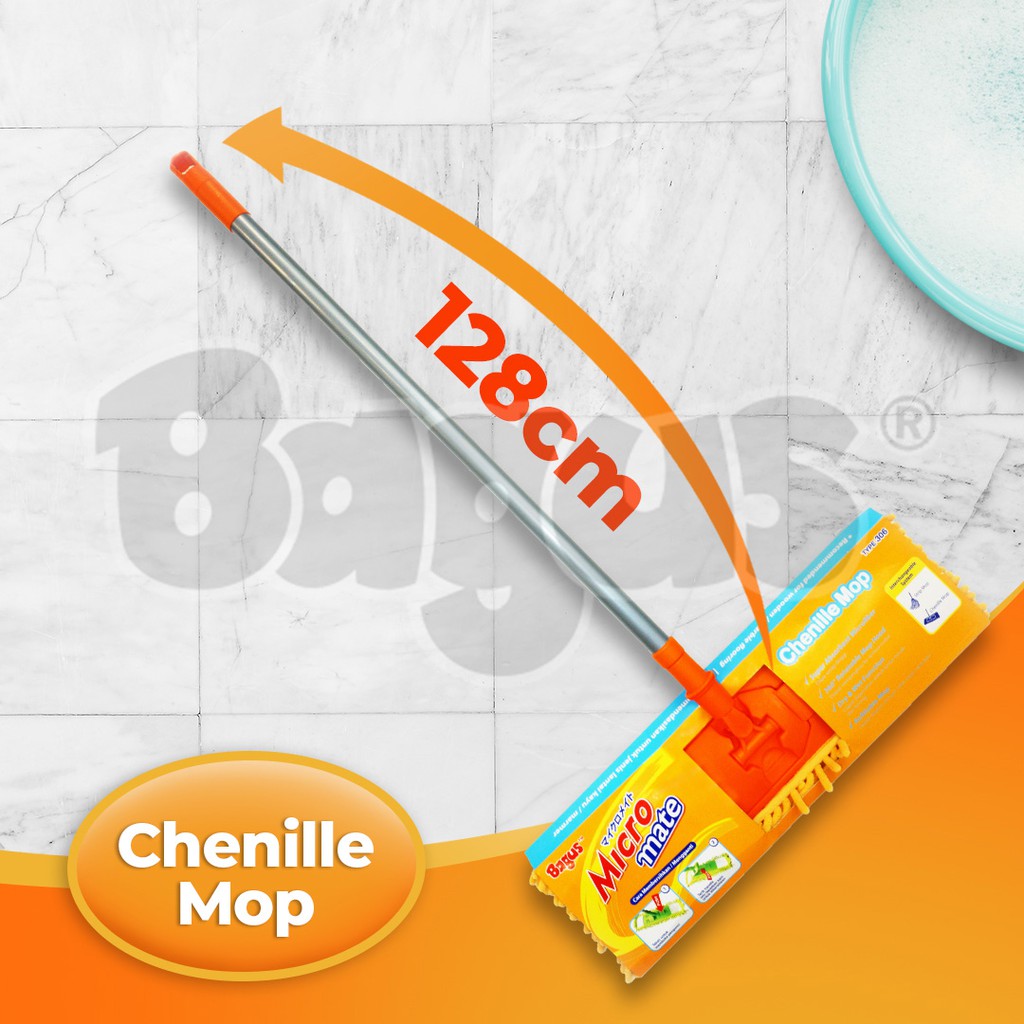 Refill Bagus Micromate Chenille Mop Refill Pel Alat Pel Lantai 322