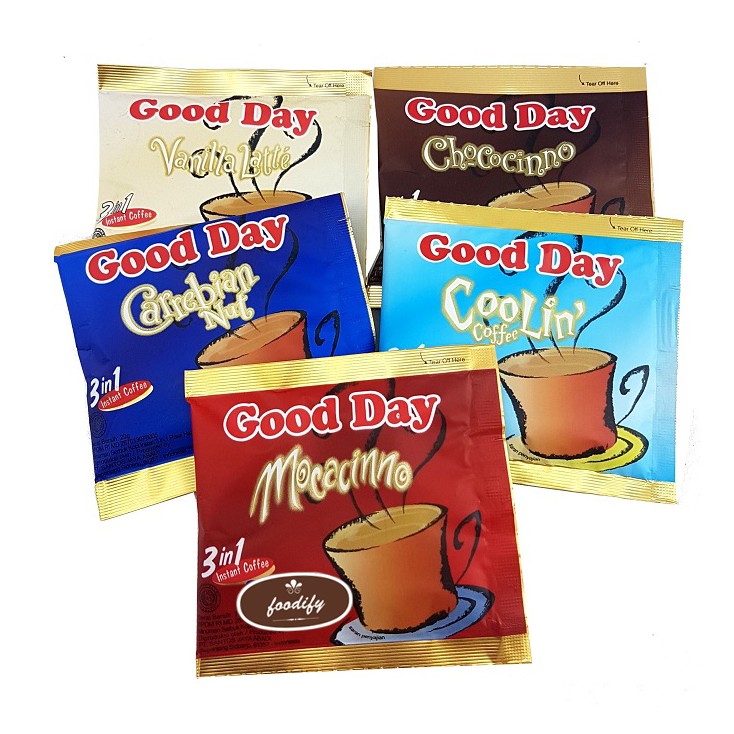 

Good Day - Netto 10 Sachet x 30 Gr 6 Varian