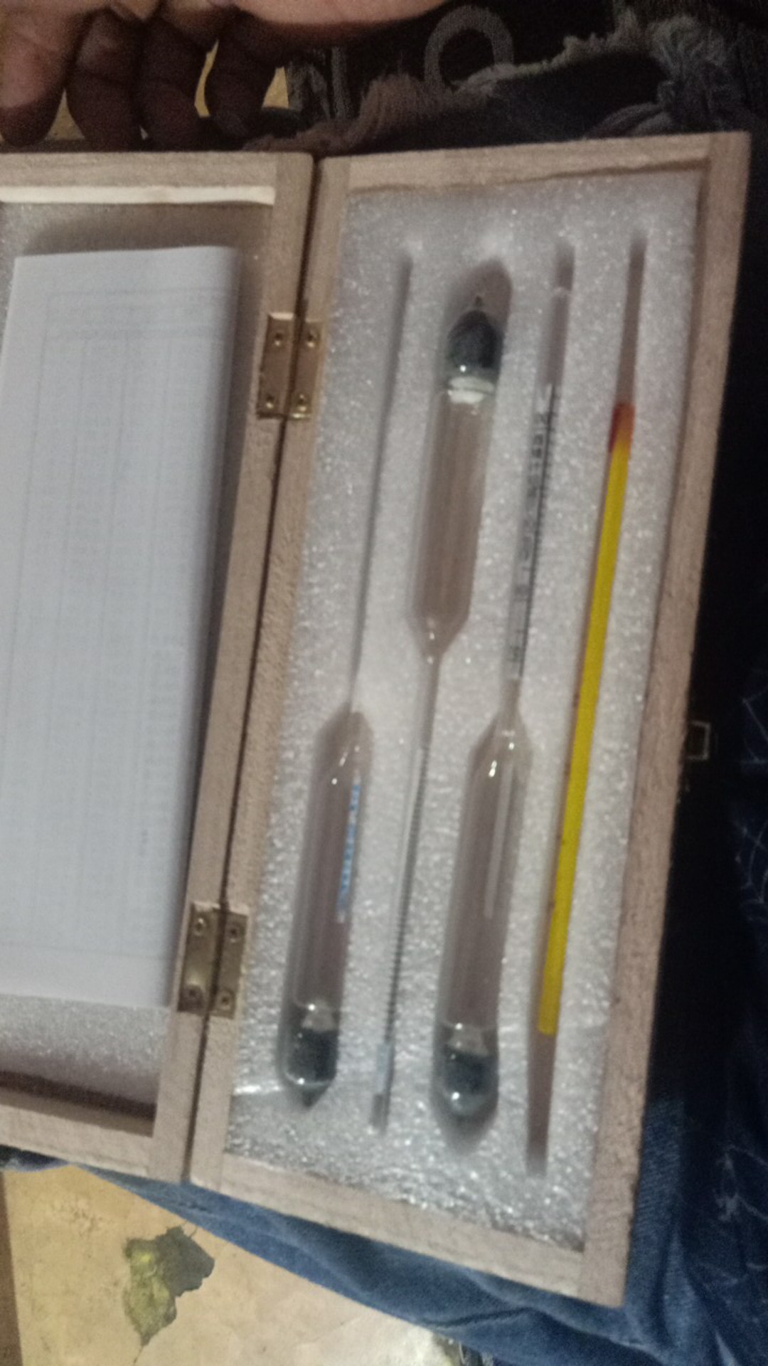 Alcoholometers Wine Meter Alcohol Concentration Meter Wine Bar Set Tool - Sku 2.002.0386 - The01536