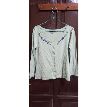 [PRELOVED] Cardigan Bordir OZOC