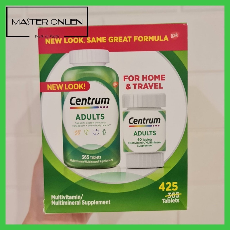 Jual Centrum multivitamin Adult 425 tablet under 50 multimineral ...