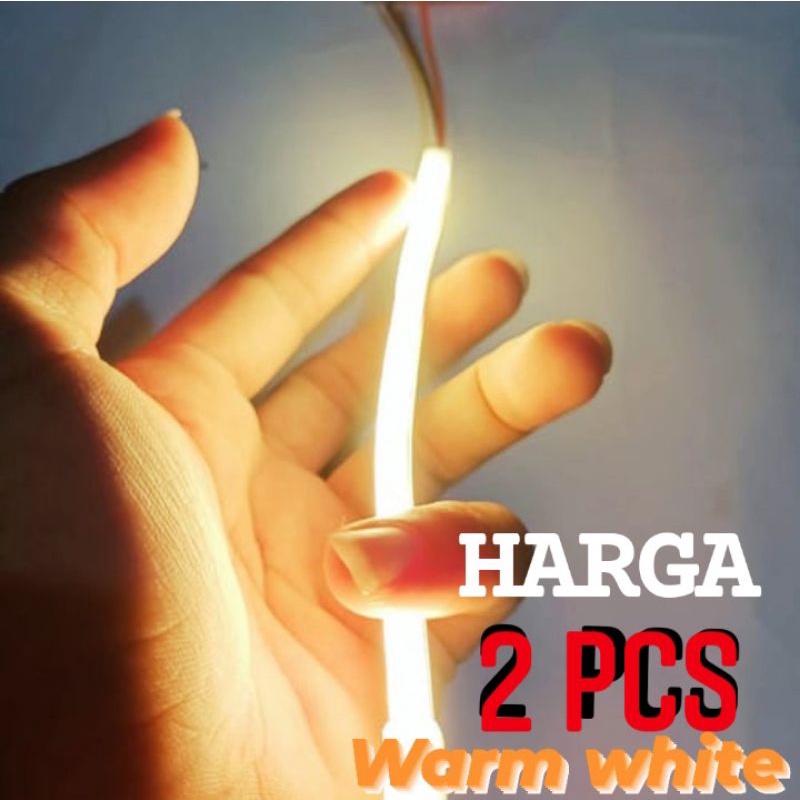 Lampu alis variasi ( WARM WHITE ) 30 cm Harga 2 biji