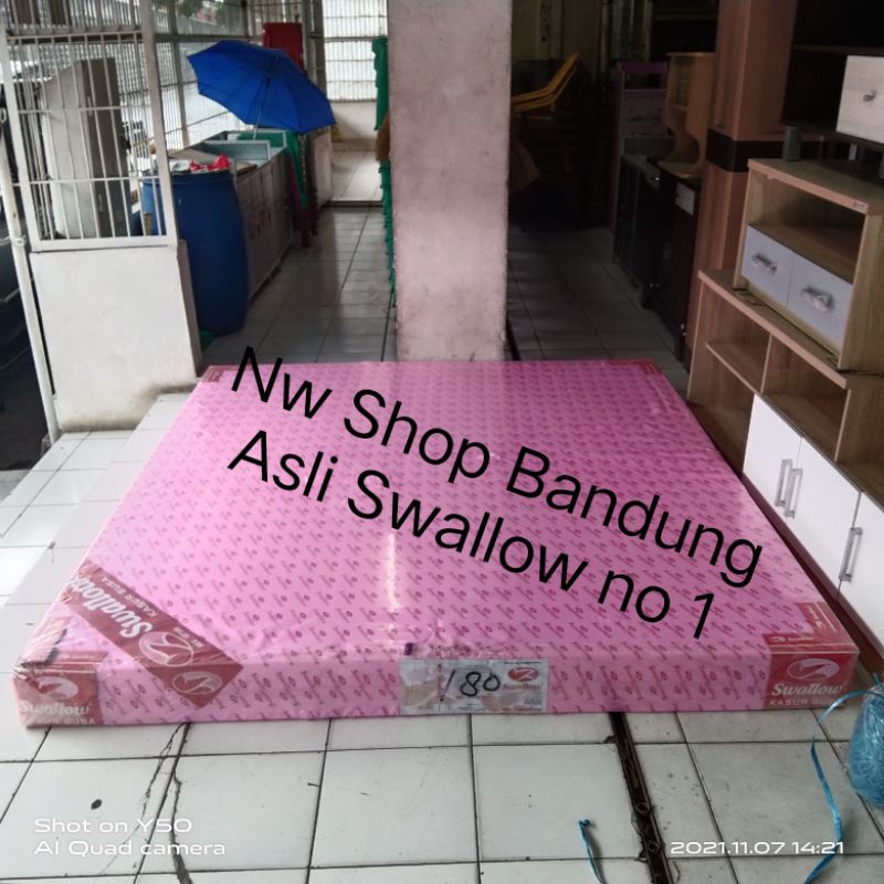 Produk Terbaik]Swallow Kasur Busa Asli Bandung Ukuran no1:180 X 200 X 15