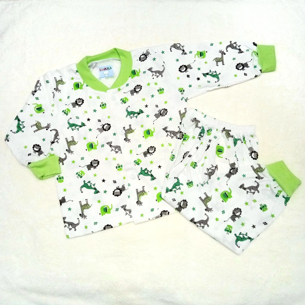 SETELAN PIYAMA BAYI KUZUKA