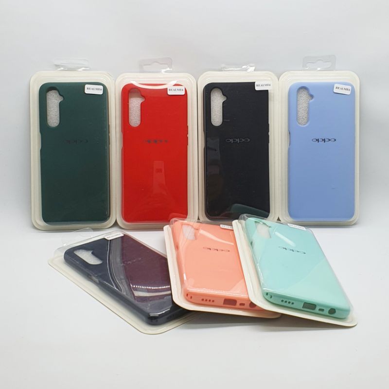 Oppo Realme 6 / Realme Narzo Silicone Macaron Case / Soft Case Dove Candy / Silikon Macaron Case