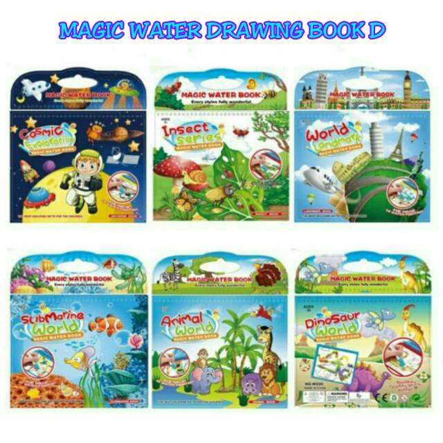 

MAGIC WATER DRAWING BOOK D