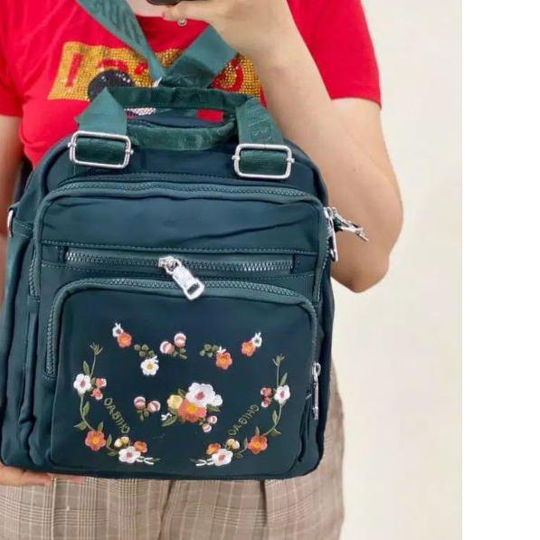 ➵ Tas Ransel 3in1 ORI Chibao 1850-11 ➭