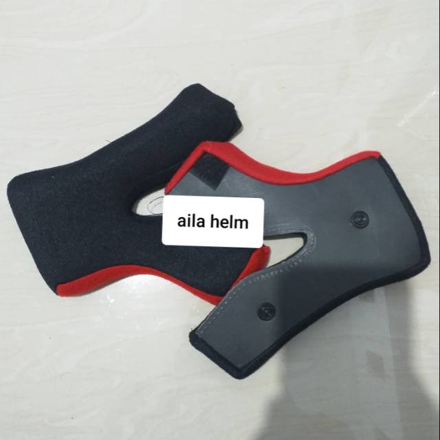 Busa pipi kyt rc7 kacing besik/kancing plastik busa helm kyt full face