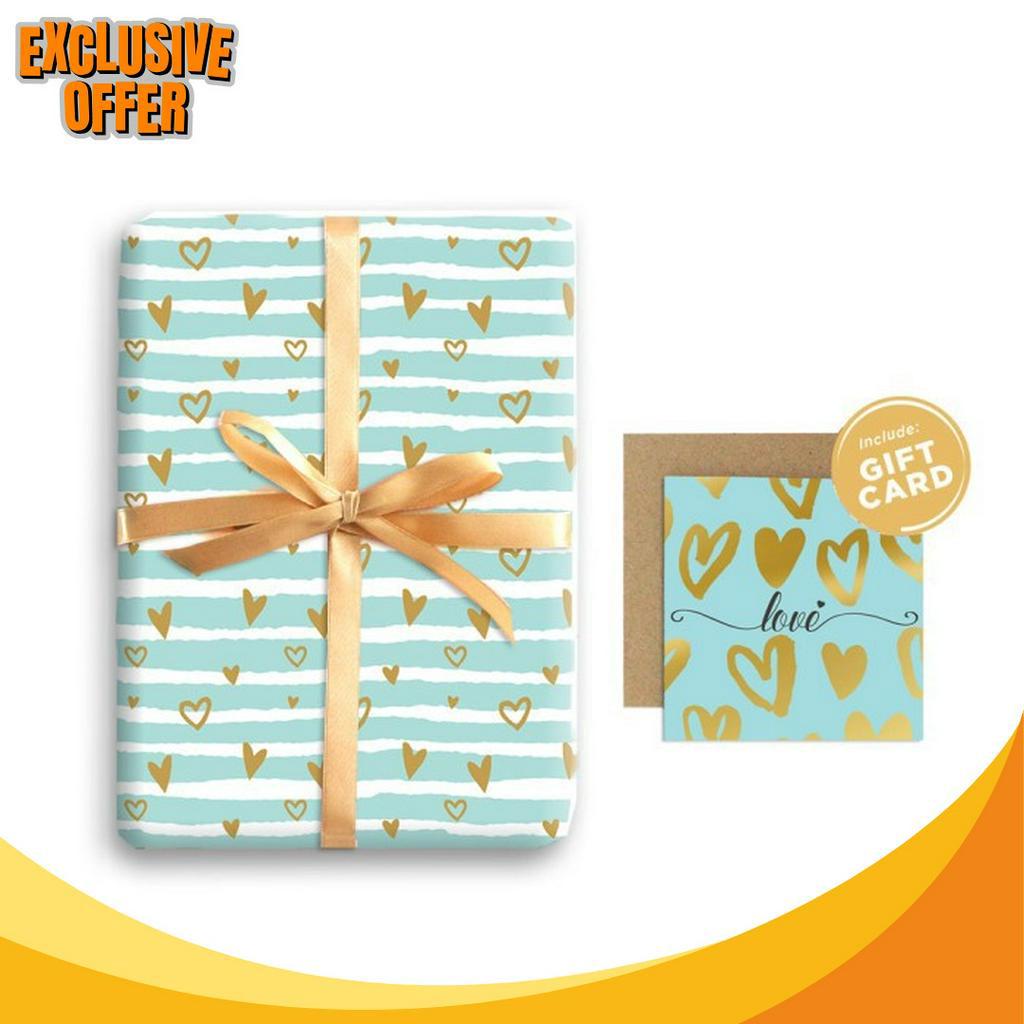 

SIAP KIRIM GAN Paket Kertas Kado Kartu Valentine Harvest Gift Set Sweet Heart 4