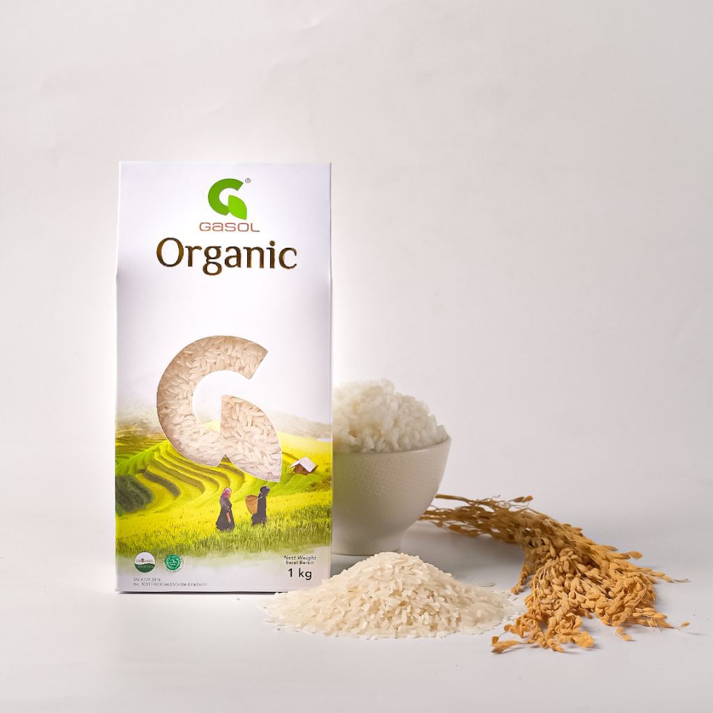 Gasol Beras Organic - Beras 1kg