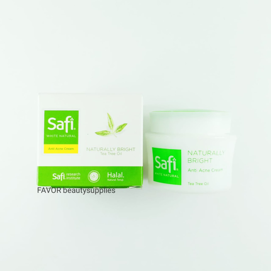 safi naturally bright anti acne cream