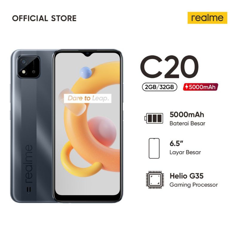 REALME C20 2/32 NEW