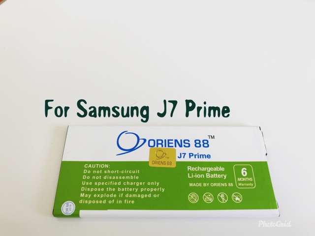 (P) Baterai batre battery Samsung Galaxy J7 Prime Double power/IC oriens88